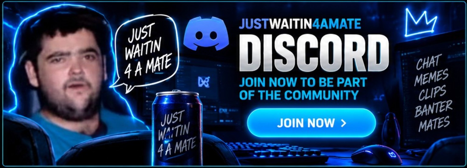 JustWaitin4AMate Discord community